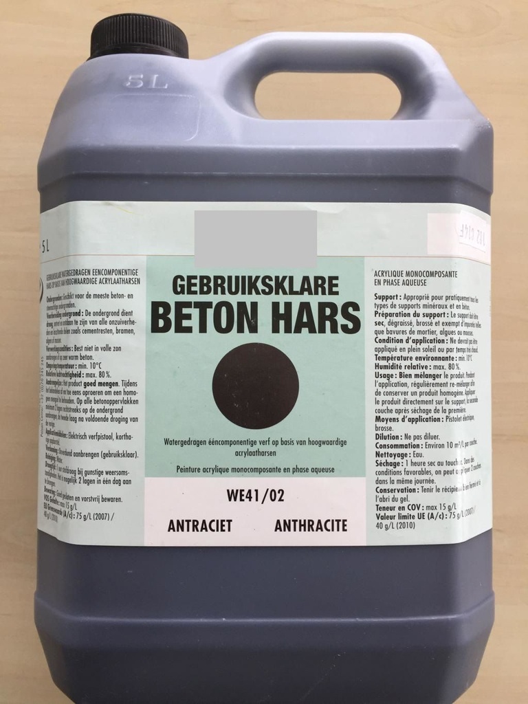 Résine béton 5L Anthracite