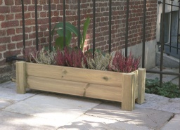 [mexico 12-0705] Bac à fleur "MEXICO" 60 x 25 x 23cm (L x l x H)